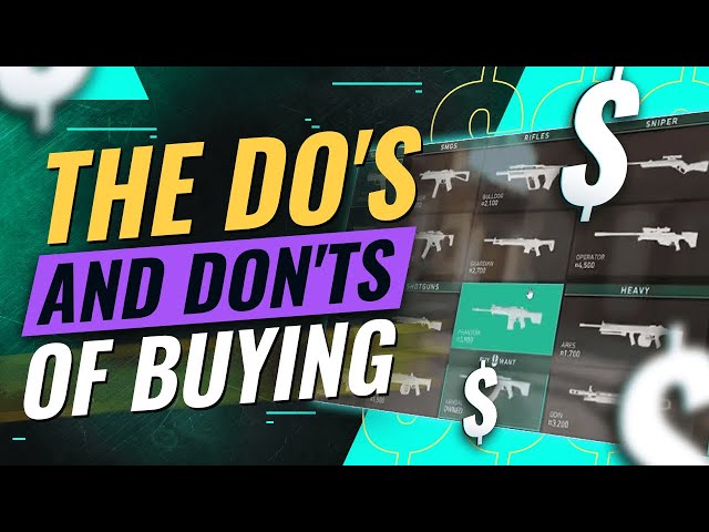 The DO'S AND DON'TS Of Buying In Valorant (Pistol, Save, Force Buy & Gun Rounds)