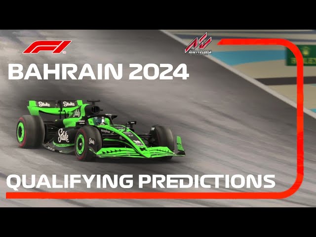 Qualifying Prediction Highlights 2024 Bahrain Grand Prix
