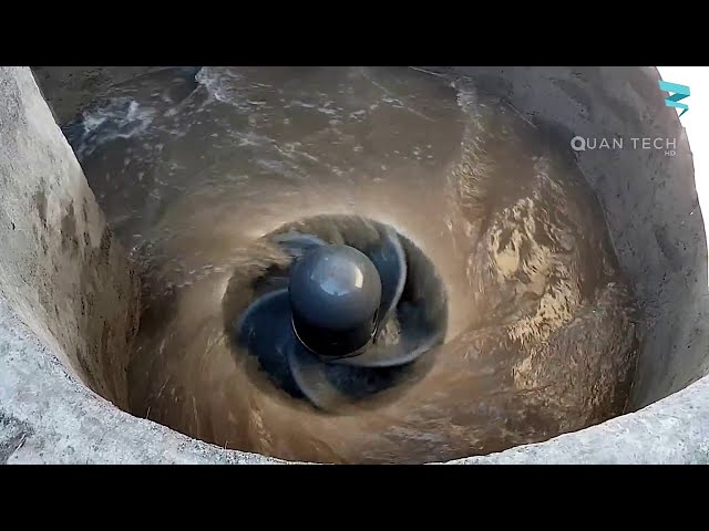Amazing Water Turbine Technologies - Hydroelectric power Productions Water Rotatory Energy