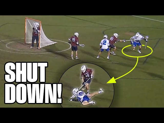 How Penn Shut Down The BEST Player in College Lacrosse