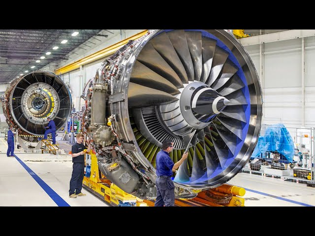 Inside US Most Advanced Factory Producing Gigantic Airliner Engines