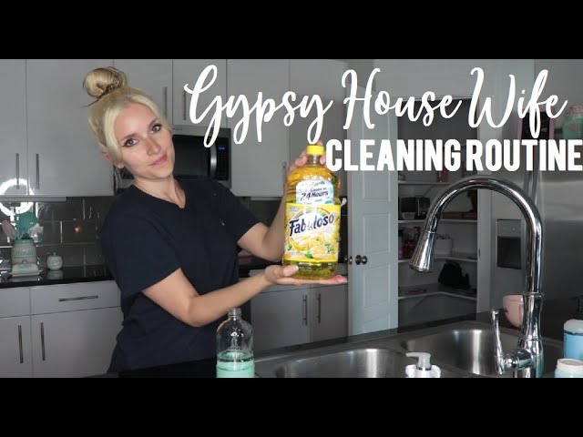 GYPSY HOUSE WIFE CLEANING ROUTINE | CLEANING MY ENTIRE APARTMENT | EXTREME CLEANING MOTIVATION!