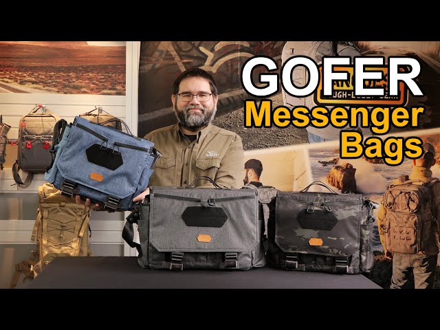 Vanquest: GOFER Messenger Bags!