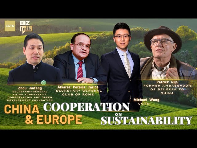 Watch: China-Europe cooperation on sustainability