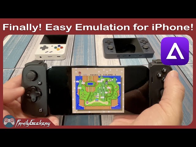 Finally!  Play Retro Games on your iPhone!  Delta Emulator