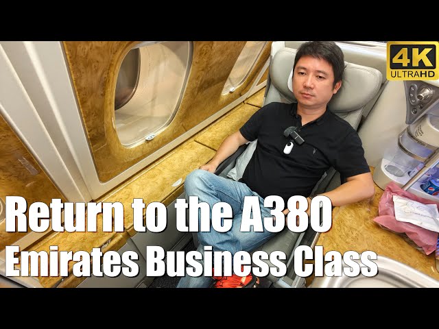 Emirates Business Class Experience (Part 1): Boarding the A380丨Iceland Island Tour + Air-to-Air