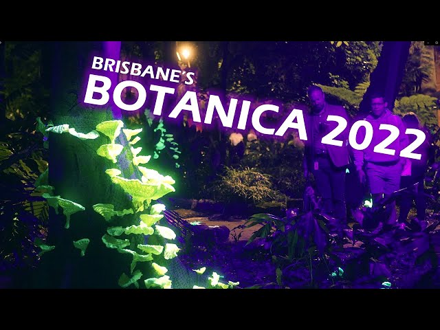 Brisbane's Botanica 2022 Light Show: A Must-See For All Ages!