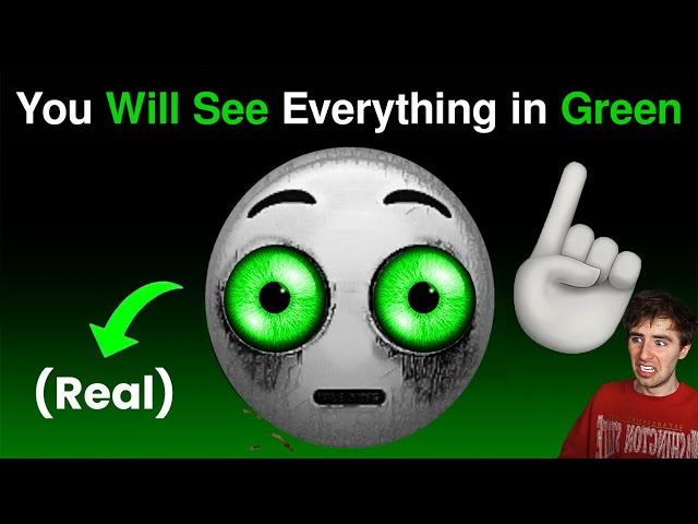This Video will Make You See Everything in Green Color! 😱🟢