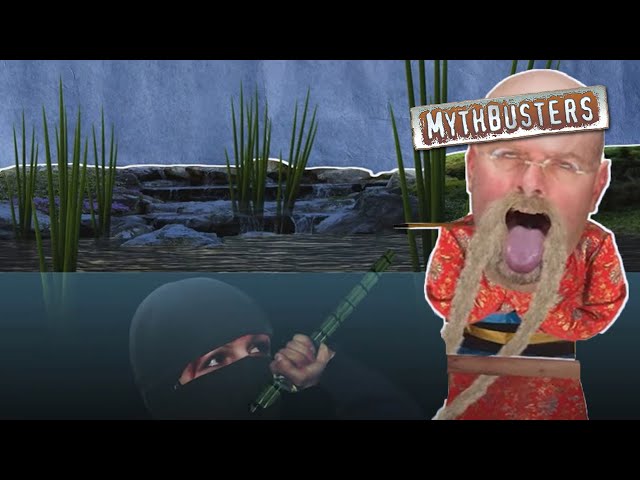 Can You Fire a Blow Dart From Underwater | MythBusters