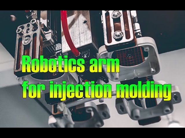 Robotic arm for injection molding