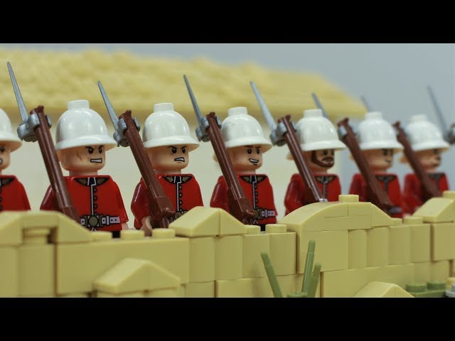 Lego Battle of Rorke's Drift - Zulu stop motion