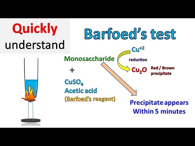Barfoed test