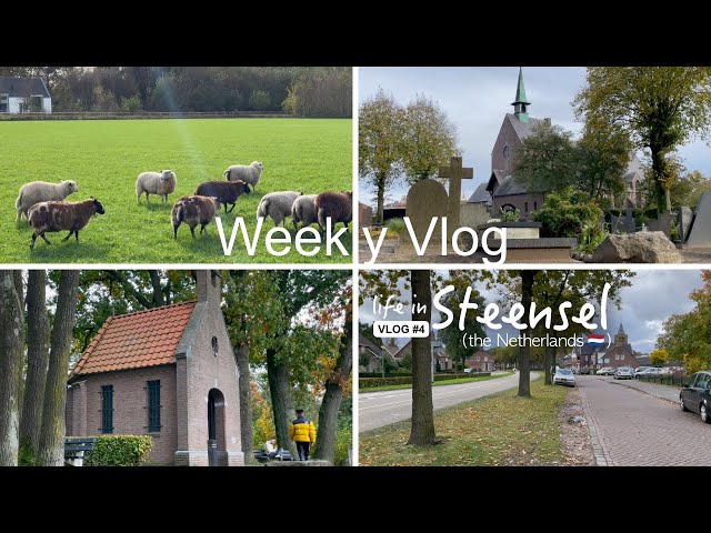 a tour of Steensel, a small village just outside of Eindhoven, Netherlands | RELAXING SILENT VLOG #4