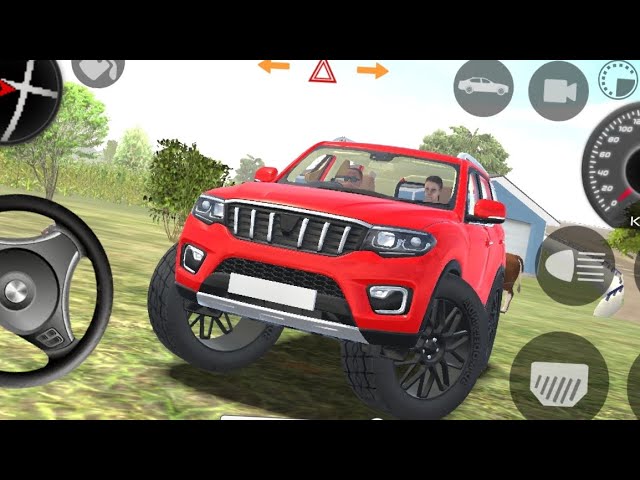Indian car simulator 3D game SCORPIO N Top speed mode 😱😱😱😱😱🇮🇳🇮🇳🇮🇳🇮🇳#indian car simulator 3D game