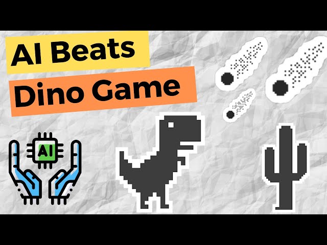AI masters the Chrome Dino Game | Reinforcement Learning Tutorial