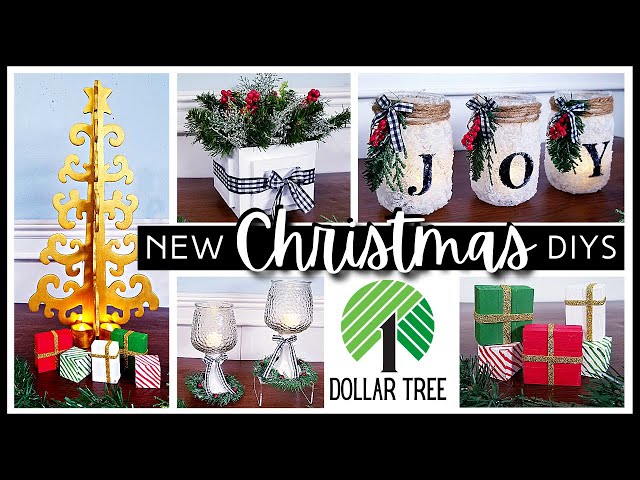 *NEW* DOLLAR TREE DIY | Easy CHRISTMAS & Holiday Home Decor DIYs To Try in 2021 | Ideas & Gifts!