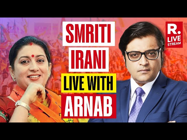 Smriti Irani Speaks To Arnab LIVE: Rahul Gandhi Afraid Of Fighting Polls In Amethi? The Arnab Debate