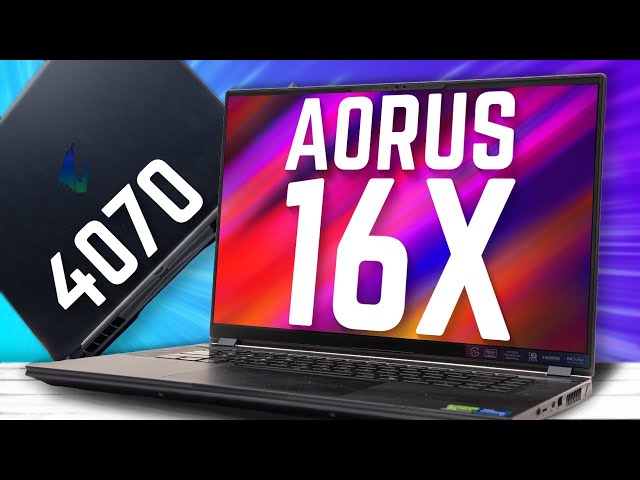 A Stunning Modern Gaming Laptop - Gigabyte Aorus 16X
