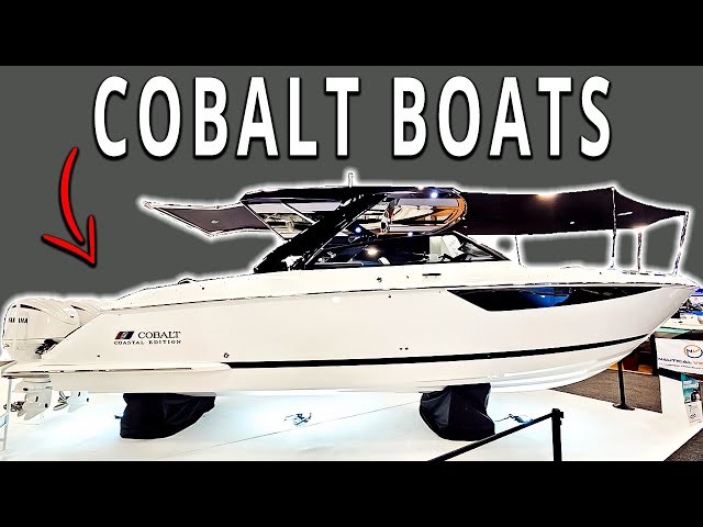 I REALLY Like The Cobalt Boat Look! 2024 Miami Boat Show
