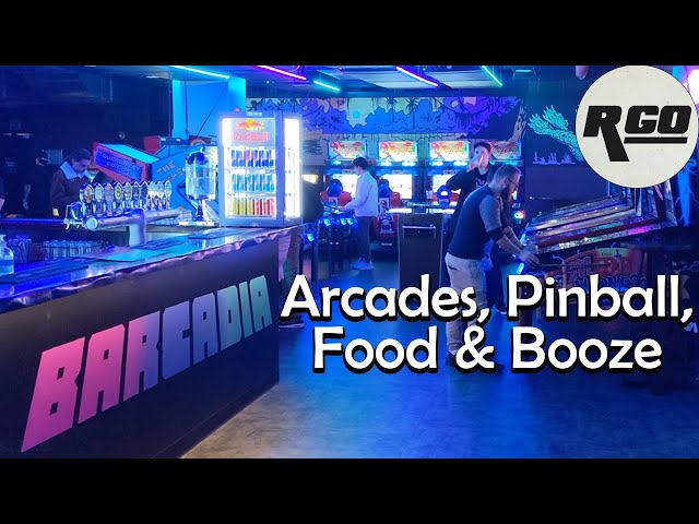 Checking out BARCADIA, in Planet Royale - Arcade/Pinball Machines, Food & Booze