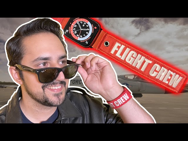 RDSW "Flight Crew" Band For Apple Watch — Prepare For Takeoff!