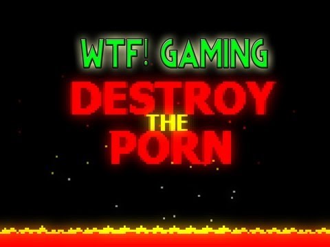 WTF Gaming - Destroy the Porn (w/ Download link)