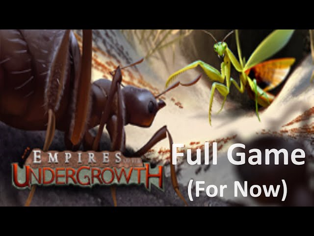Empires of the Undergrowth - Full Game (Hard + Challenges) / Part 1 - No Commentary Gameplay