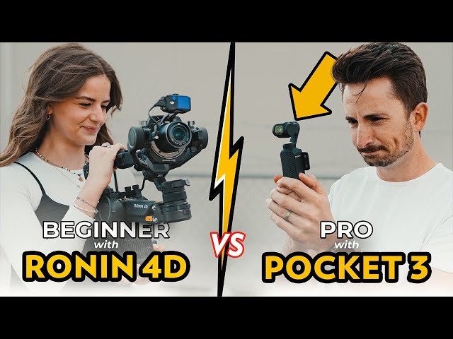 Beginner w/ DJI Ronin 4D vs. Pro w/ DJI Osmo Pocket3