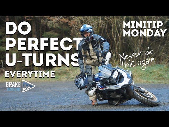 How To Do Perfect U Turns Every time - MiniTip Mondays