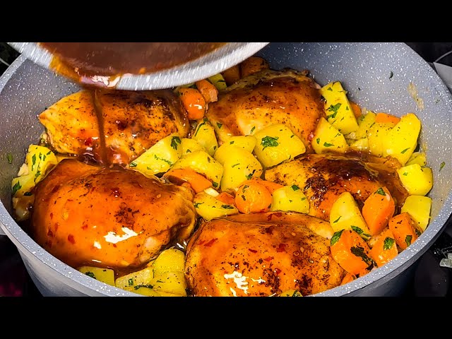 😍Jetzt koche ich Hühnchen nur so! Unglaublich KÖSTLICHE Hähnchenschenkel, Rezept # 120
