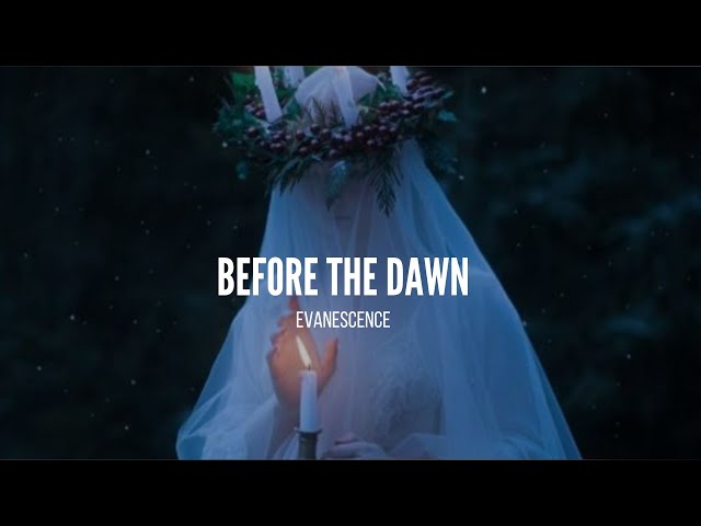 Before the dawn - Evanescence (Sub Español - Lyrics)