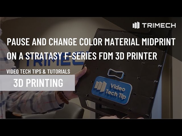 Pause and Change Color Material Midprint on the Stratasys F-series FDM Printer web