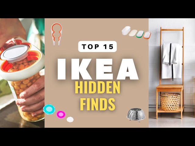 IKEA Top 15 Hidden Finds: Transform Your Living with These Ingenious Home & Organization Products