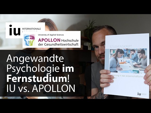 Fernstudium Angewandte Psychologie: IU Internationale Hochschule vs. APOLLON Hochschule – Bachelor