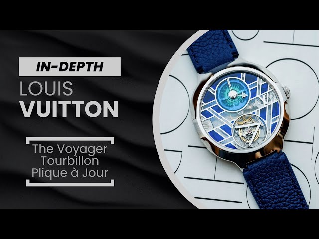 IN-DEPTH: The Craftsmanship behind the Louis Vuitton Voyager Flying Tourbillon Plique-à-Jour