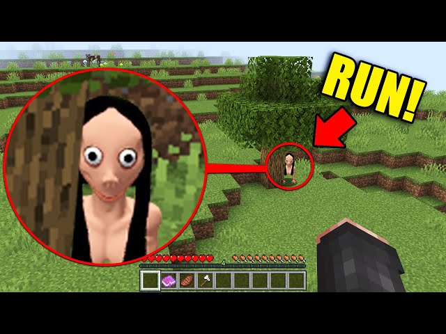 SCARY MOMO SIGHTINGS IN MINECRAFT!