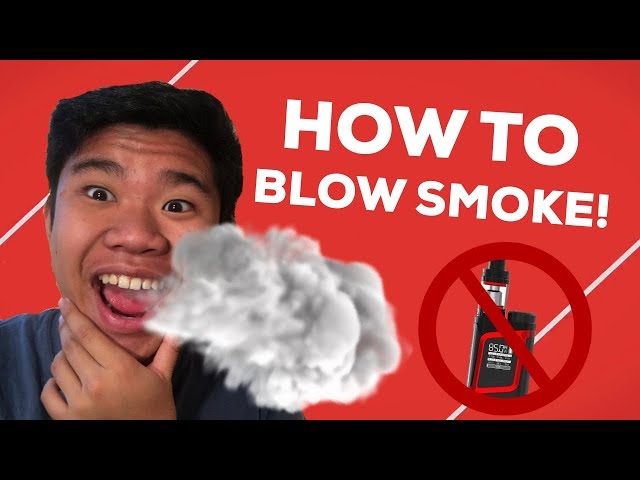 How To Blow Smoke Out of Your Mouth (Safe & Easy)