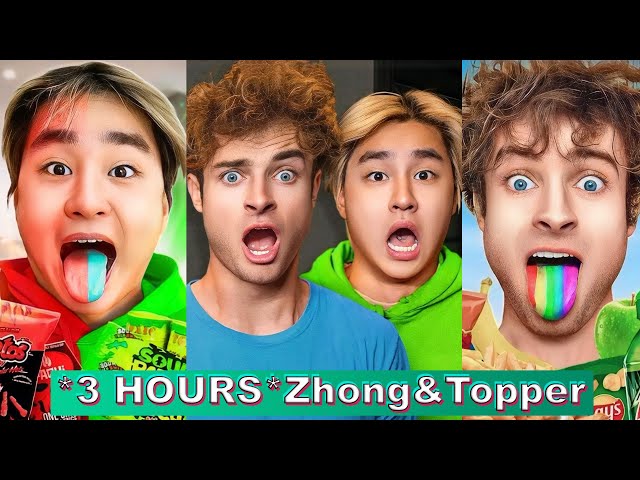 *3 HOURS* Funniest Duo "Zhong & Topper" TikTok Videos 2024 | Zhong & Topper Guild TikTok Videos 2024