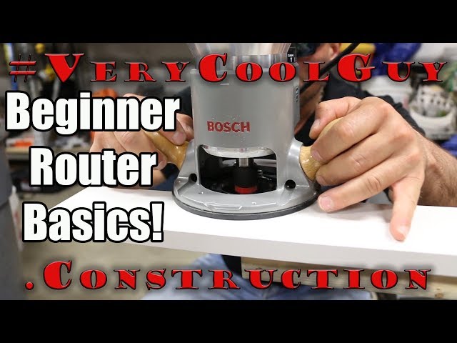 Best Way To Use A Woodworking Router For Beginners!
