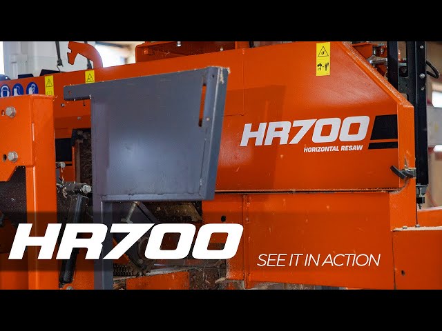 Wood-Mizer HR700 Horizontal Resaw for Industrial Sawmilling | See it in Action | Wood-Mizer Europe