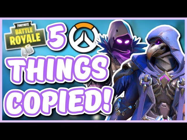 Overwatch - 5 THINGS FORTNITE COPIED FROM OVERWATCH