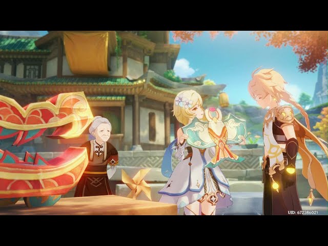 Genshin Impact Xianyun's/Cloud Retainer's Story Quest Cutscene (Very emotional and heartwarming)