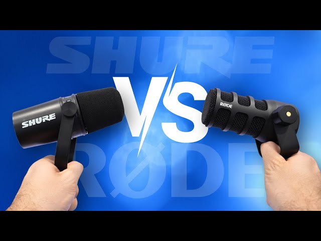 A new USB king?! Shure MV7 vs Rode Podmic USB comparison