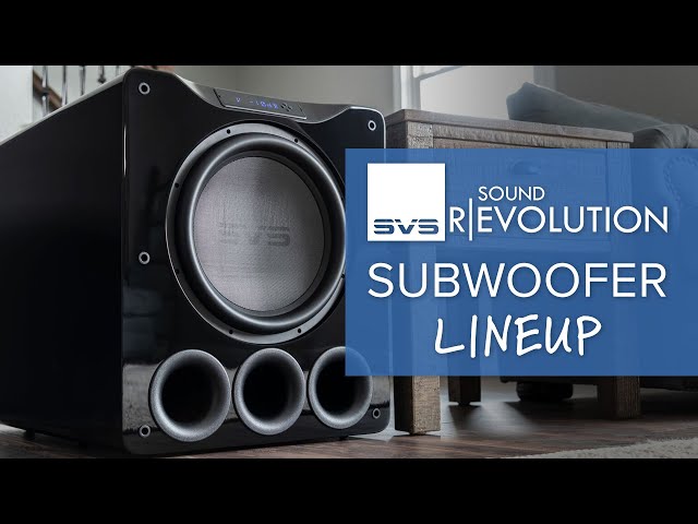 SVS Subwoofers: FULL Lineup Overview