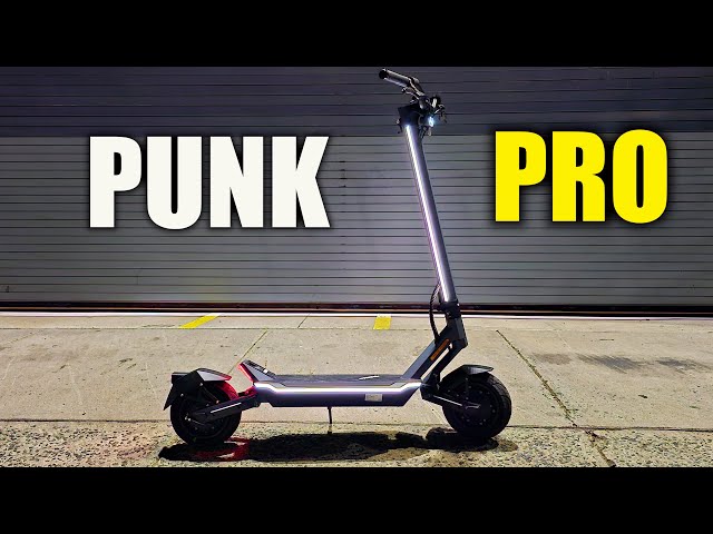 PUNK RIDER PRO Review - COMPACT Most Impressive Electric Scooter I Have Tried so Far