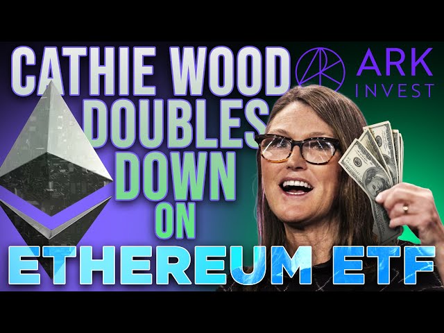 Cathie Wood Bets on Ethereum 🔥 ETH Sports Gambling🏈