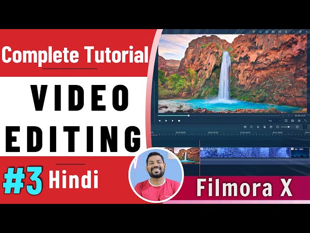 Complete Video Editing Tutorial for beginners | Filmora X | HINDI | Part 3