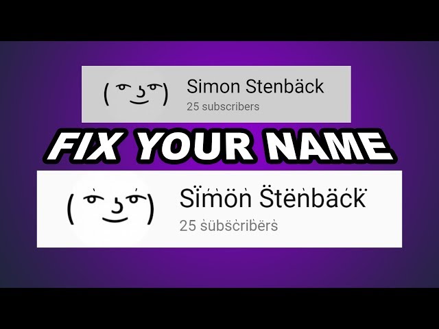 FIX YOUR NAMES (YIAY #404)