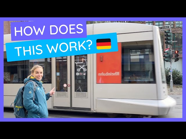 PUBLIC TRANSPORTATION in Germany [Explained] 🚍🚊