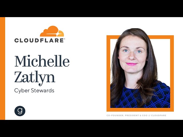 Cloudflare's Michelle Zatlyn on Being Cyber Stewards